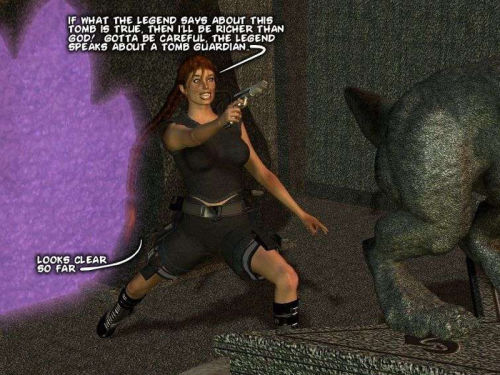 De lotgevallen van Lara croft Onderdeel 2 Onderdeel 3