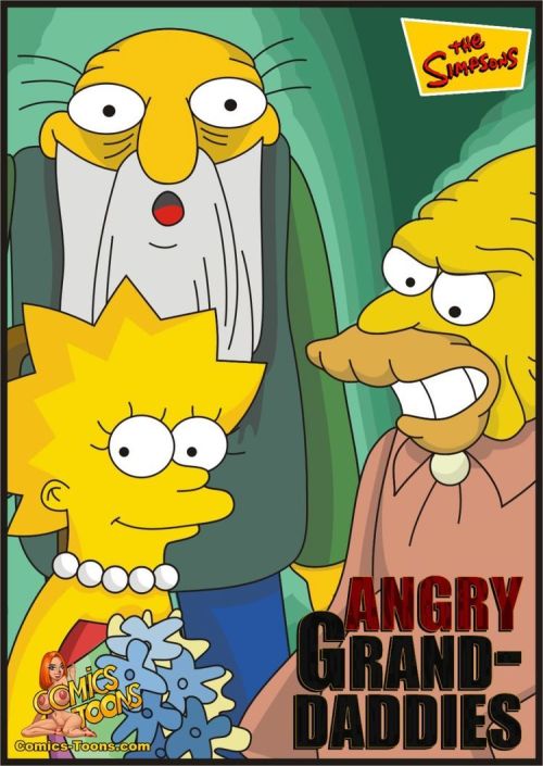 Simpsons En colère Grand les papas